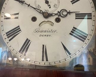 Close-up of the clock face