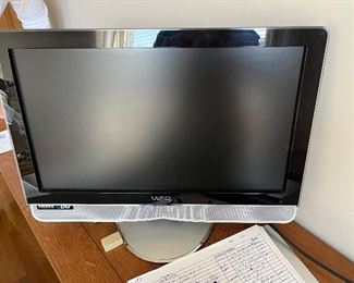 Small Vizio TV sold during the in person  sale only.