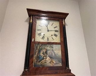 Antique Seth Thomas wall clock for sale in person shopping only.