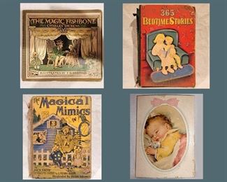 Antique Children's Books and Old Baby Book; There are More in the Sale 
