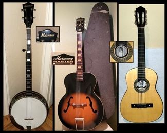 Banjo and Guitars