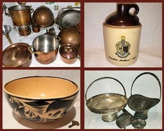 Copper Pots and Pans and More 