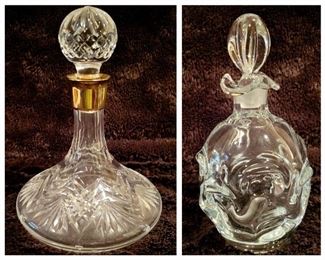 Gorgeous Decanters Including Waterford