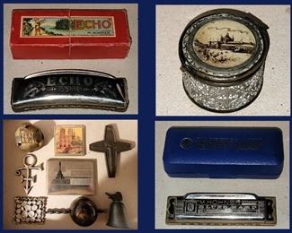 Harmonicas and World's Columbian Exposition 1893 Small box