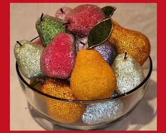 Small Sample of the HUGE Selection of Jeweled Fruit Available