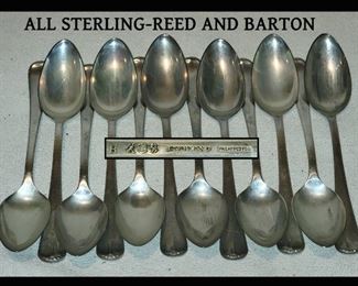 Sterling Spoons Reed and Barton