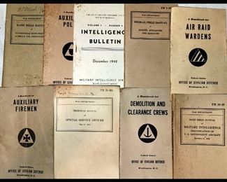 WWII Military Booklets