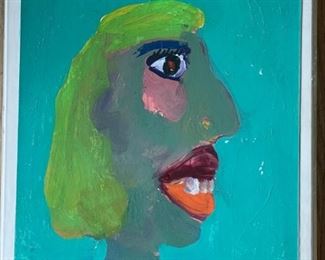 CARLOS  ALMARAZ ORIGINAL ARTWORK