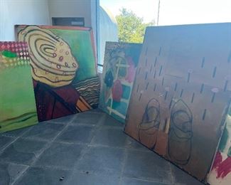 Great paintings to hang on large walls