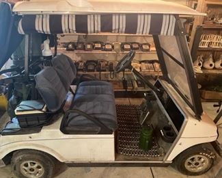 Club car golf cart (needs batteries)
