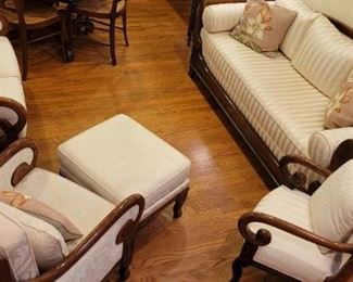 Grange Made in France Sofa, Love Seat, and Occasional Chairs
