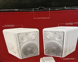 Pottery Barn remote speakers