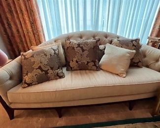 Two couches with pillows- Make an offer- maybe $100?? For both-that’s crazy!!!