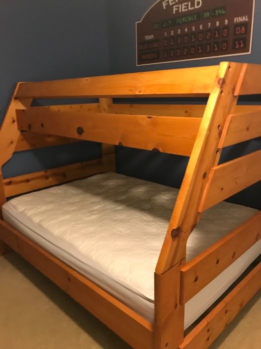 Solid oak Bunk Bed - $200!!
Disassembled any ready to take with you!!