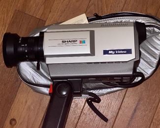 Vintage Sharp video camera