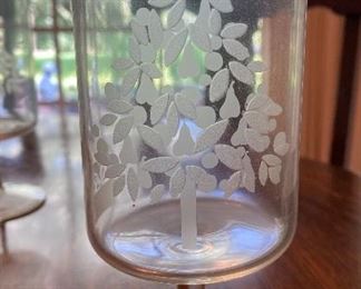 Partridge in a pear tree glassware from Selbers