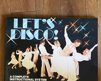 Let’s disco book and LP