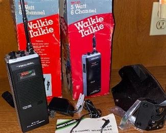 Vintage walkie talkie