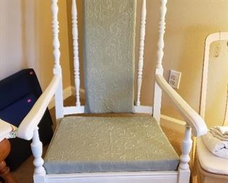 Vintage large rocking chair