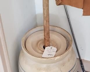 4 gallon Crock butter churn