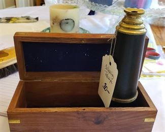 Collapsing telescope