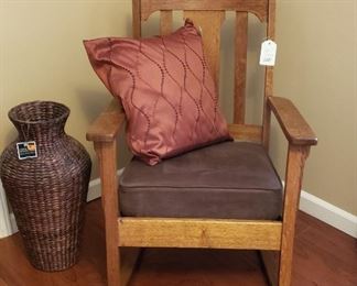 Oak Arts & Craft rocking chair
