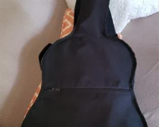Burswood acoustic guitar in soft case