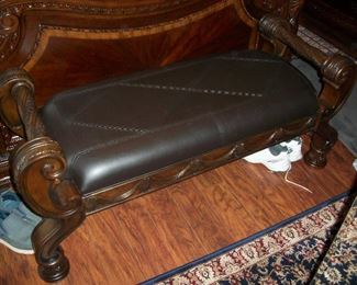 Acanthus Leaf Bench Seat