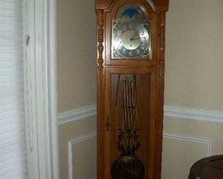 ***BIN***  Ridgeway Moon Phase Grandmother Clock
