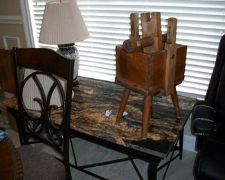 Sensa Orinoco Granite top Coffee Table