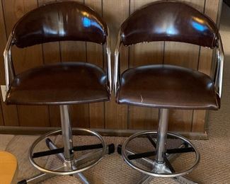 Vintage MCM bar stools