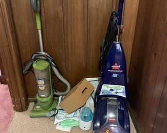 Vacuum and carpet cleaner