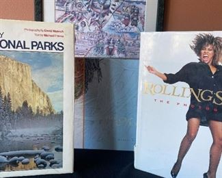 008M Sofa Table Books Rolling Stone National Parks The Nest