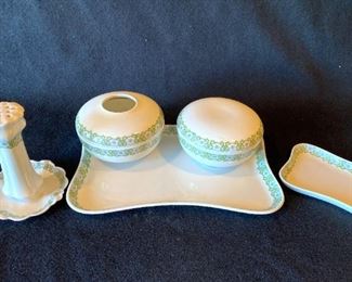 020M M Z Austria Porcelain Vanity Set