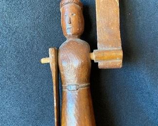 037M Carved Folk Art Whirligig