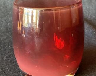 042M Glassbaby Candle Holder Tradition