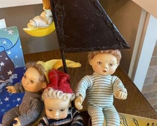 067m Wynken Blynken And Nod Book and Dolls