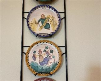 107m Four Seasons Italian Plate Display