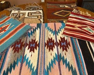 119m Native American Woven Wool Rugs