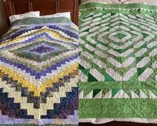 309 Pair of Beautiful Finished Quilts