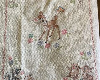 314 Needlepoint Quilt More  BambiWalt Disney