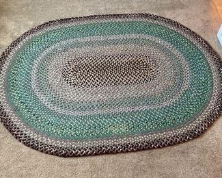 346 Pair of Braided Area Rugs