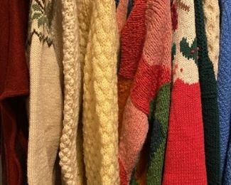 354 Hand Knitted Wool Sweaters And More