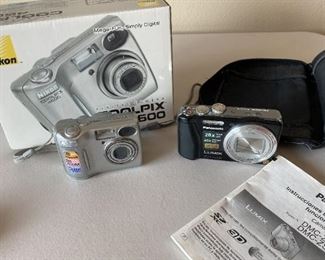 357 Panasonic LUMIX And Nikon CoolPix Cameras