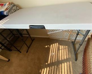 358 Lifetime Folding Table Adjustable