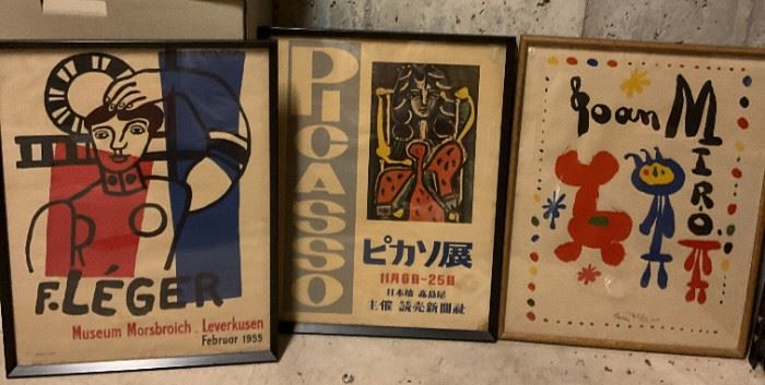 2014G Miro Picasso Leger Framed Art Posters More