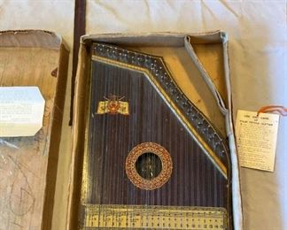 2031G Decca Mandolin Guitar Harp Guitar