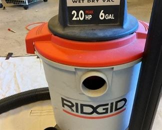 2032 Rigid 2hp Shop Vac