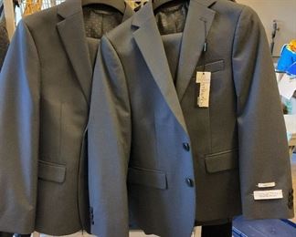 2037g Boys Michael Strahan Suits Classic Fit Gray