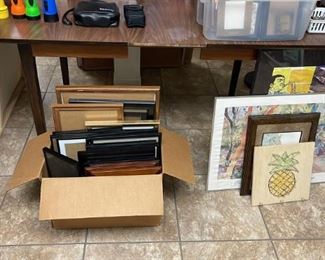 Picture frames and wall prints